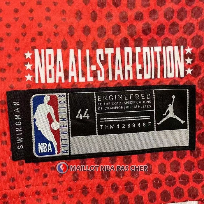 Maillot All Star 2022 Los Angeles Lakers LeBron James NO 6 Marron.